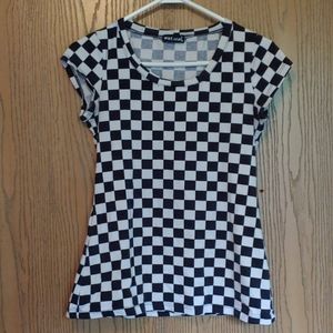✨ 2/$20✨ wet seal women's checkered shirt